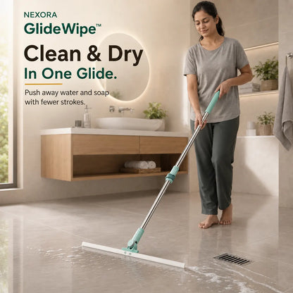 GlideWipe™ 2-in-1 Silicone Floor Wiper