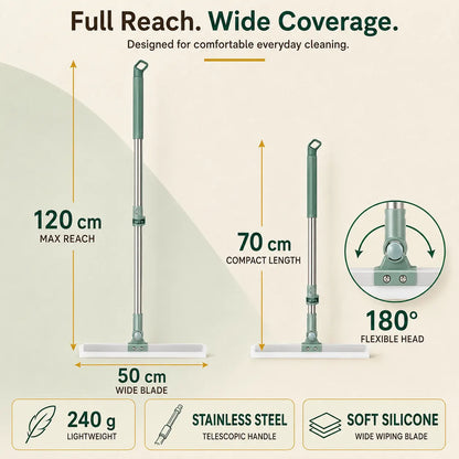 GlideWipe™ 2-in-1 Silicone Floor Wiper